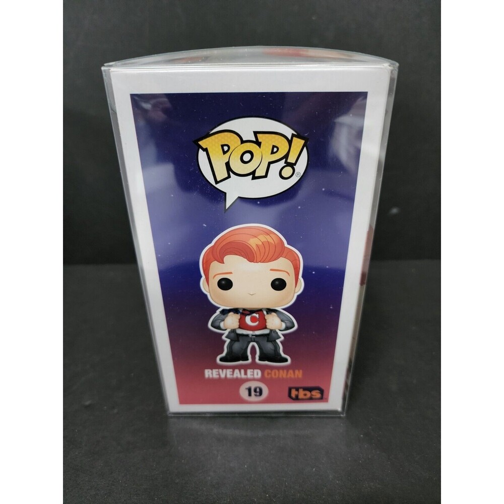 Conan O'Brien SUPER HERO Funko Pop #19 GameStop Exclusive #19 - Picture 3 of 9